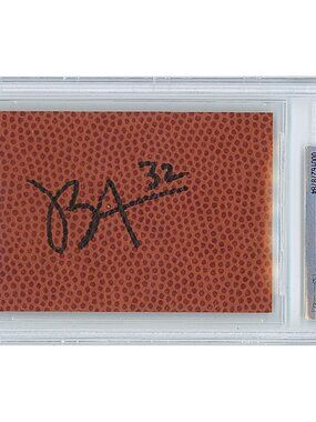 Bella Alarie Signed Basketball Autograph Cut Dallas Wings Beckett BAS Slab Auto